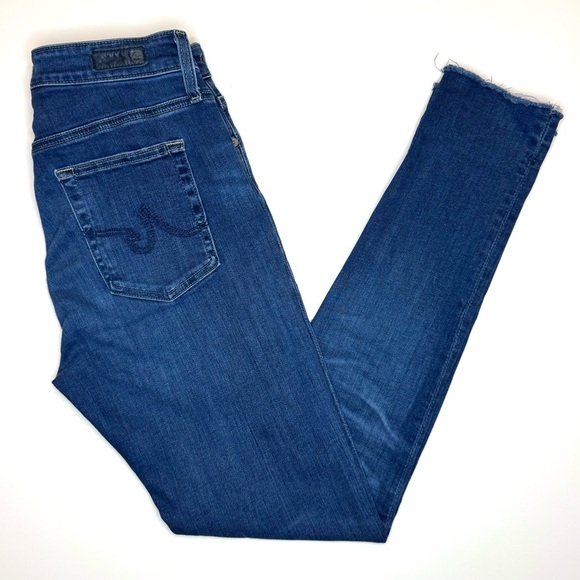 AG Adriano Goldsshmied Women's The Farrah Skinny Ankle Jeans Size- 28R - Picture 8 of 10